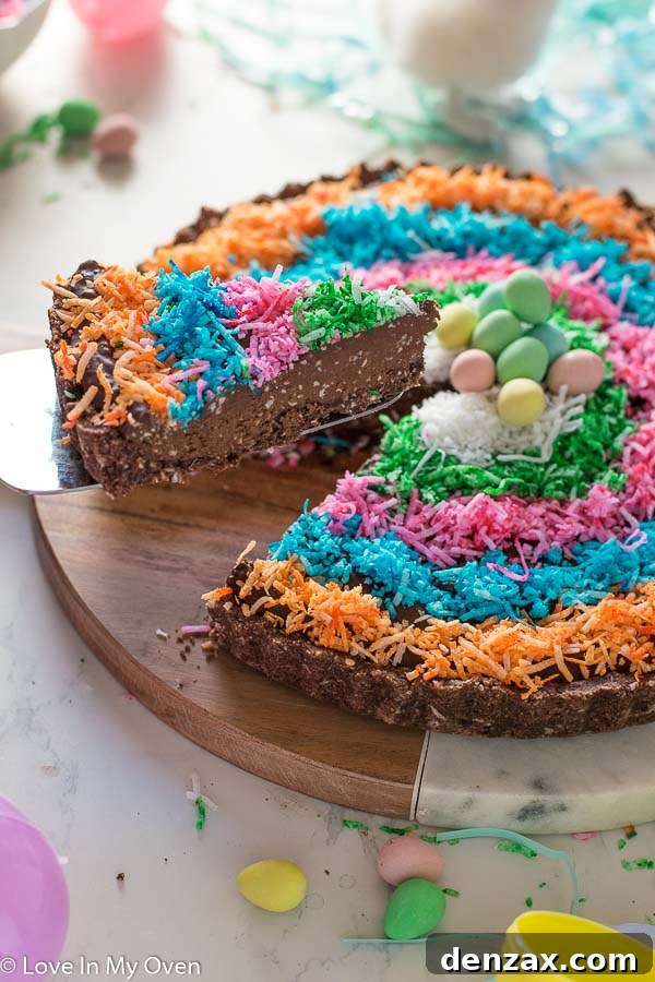 Easter Chocolate Coconut Tart Recipe