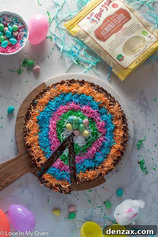 Rich Grain-Free Chocolate Coconut Tart for a sweet treat