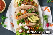 Instant Pot Beef Barbacoa Tacos - Final Dish