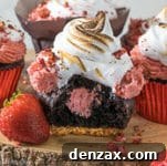 Thumbnail of Strawberry S'mores Cupcakes