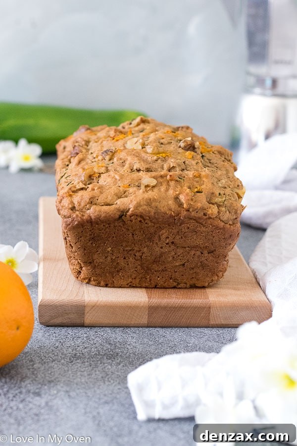 Best Orange Zucchini Bread Recipe