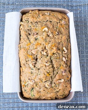 Orange Zucchini Bread Slices