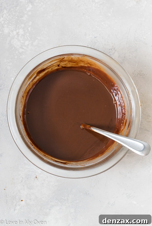 chocolate caramel cheesecake with ganache