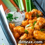 Air Fryer Buffalo Cauliflower