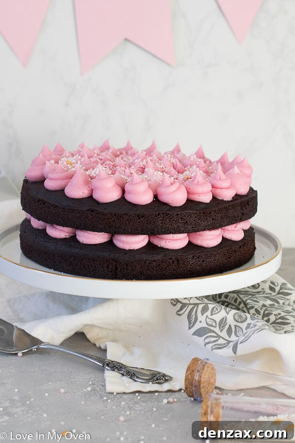 vegan chocolate beet cake