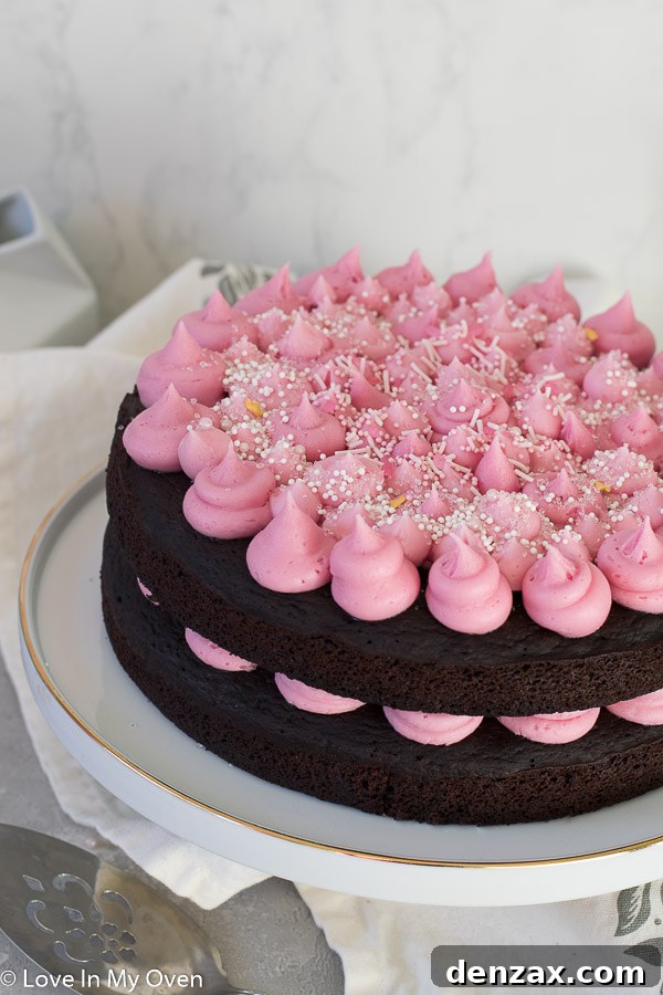 vegan chocolate beet cake