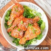 Honey Sriracha Chicken Drumsticks