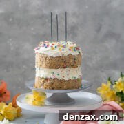 healthy birthday cake