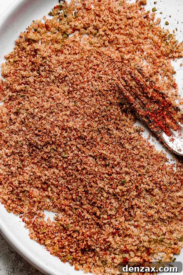 picture of homemade cajun seasoning blend in a small bowl