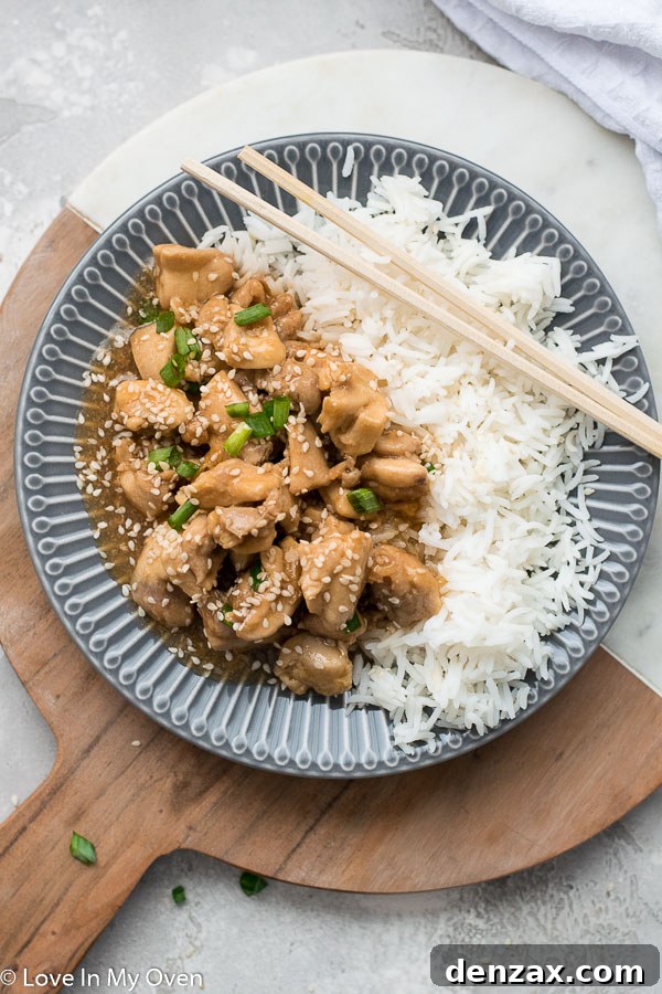 instant pot sesame chicken
