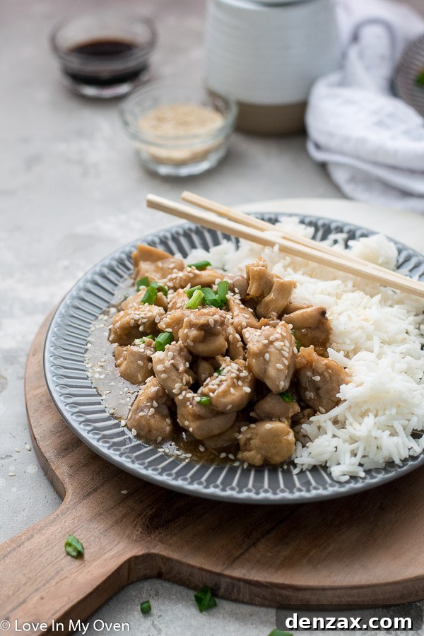 instant pot sesame chicken