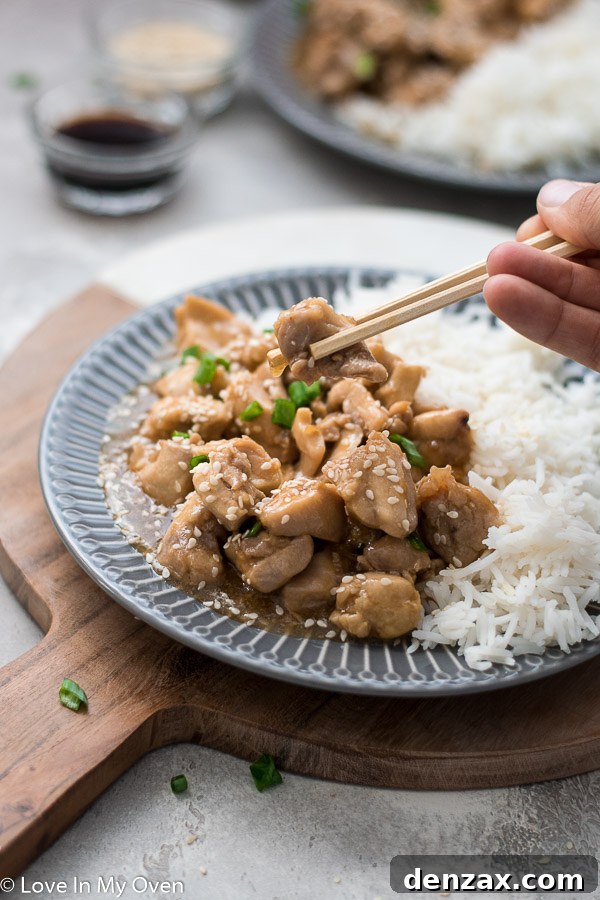 instant pot sesame chicken