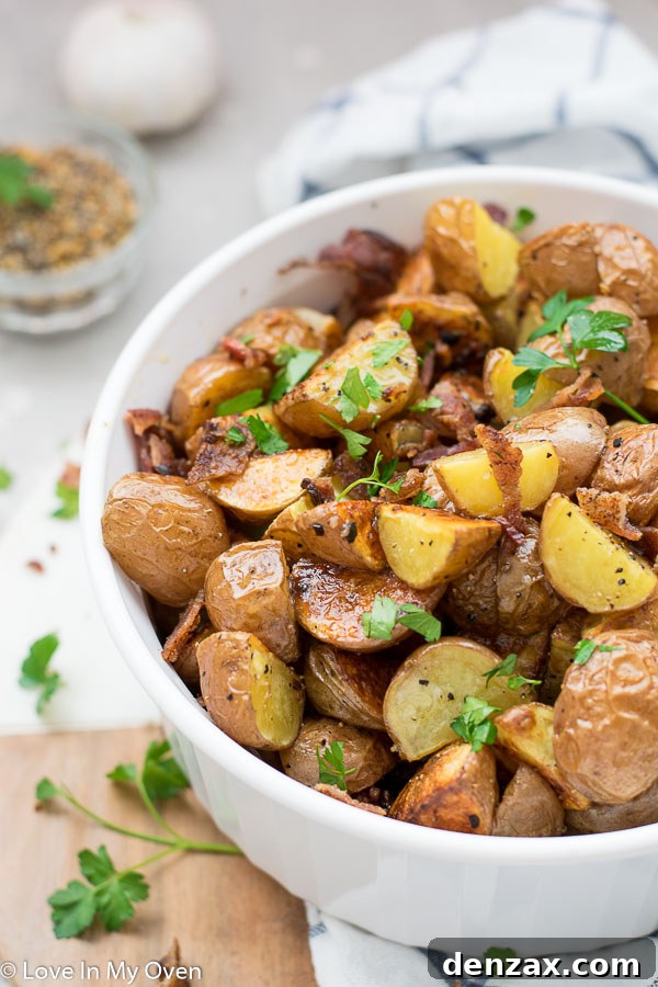 Seasoned Baby Potatoes Ready for Roasting