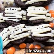 Oreo Mummy Cookies