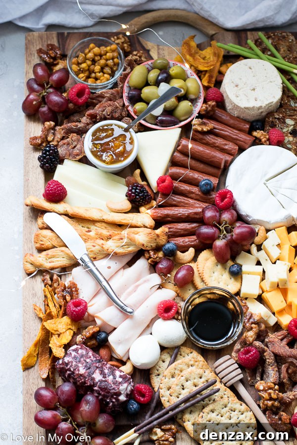 Anatolian Charcuterie Spread 3 Delicious assortment on a turkey charcuterie board