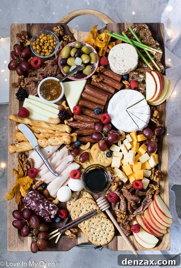 Anatolian Charcuterie Spread 6 Close-up of turkey charcuterie board with fresh ingredients
