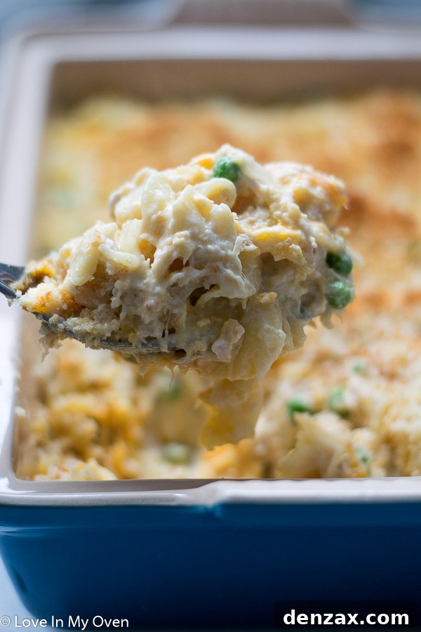 cheesy tuna casserole