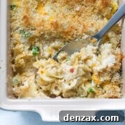 cheesy tuna casserole