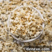 healthy caramel popcorn