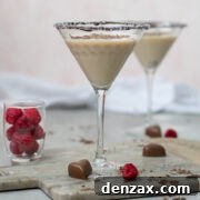 chocolate vodka martini