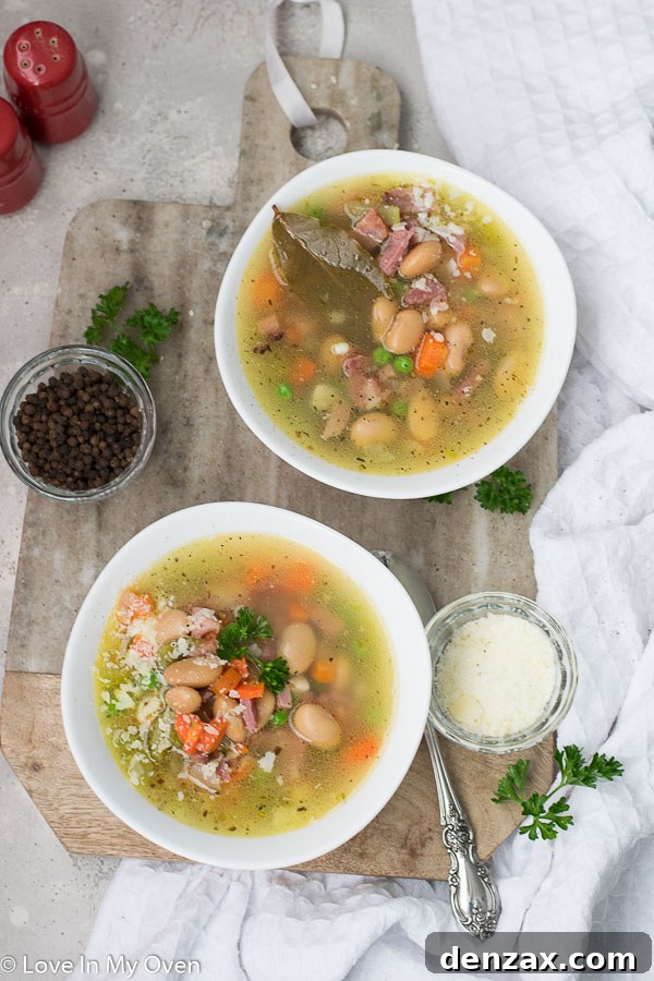 ham bone and bean soup