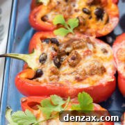 chorizo stuffed peppers