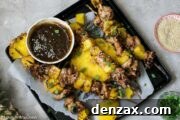Luau Chicken Skewers 10 hawaiian chicken skewers