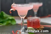 rhubarb gimlet