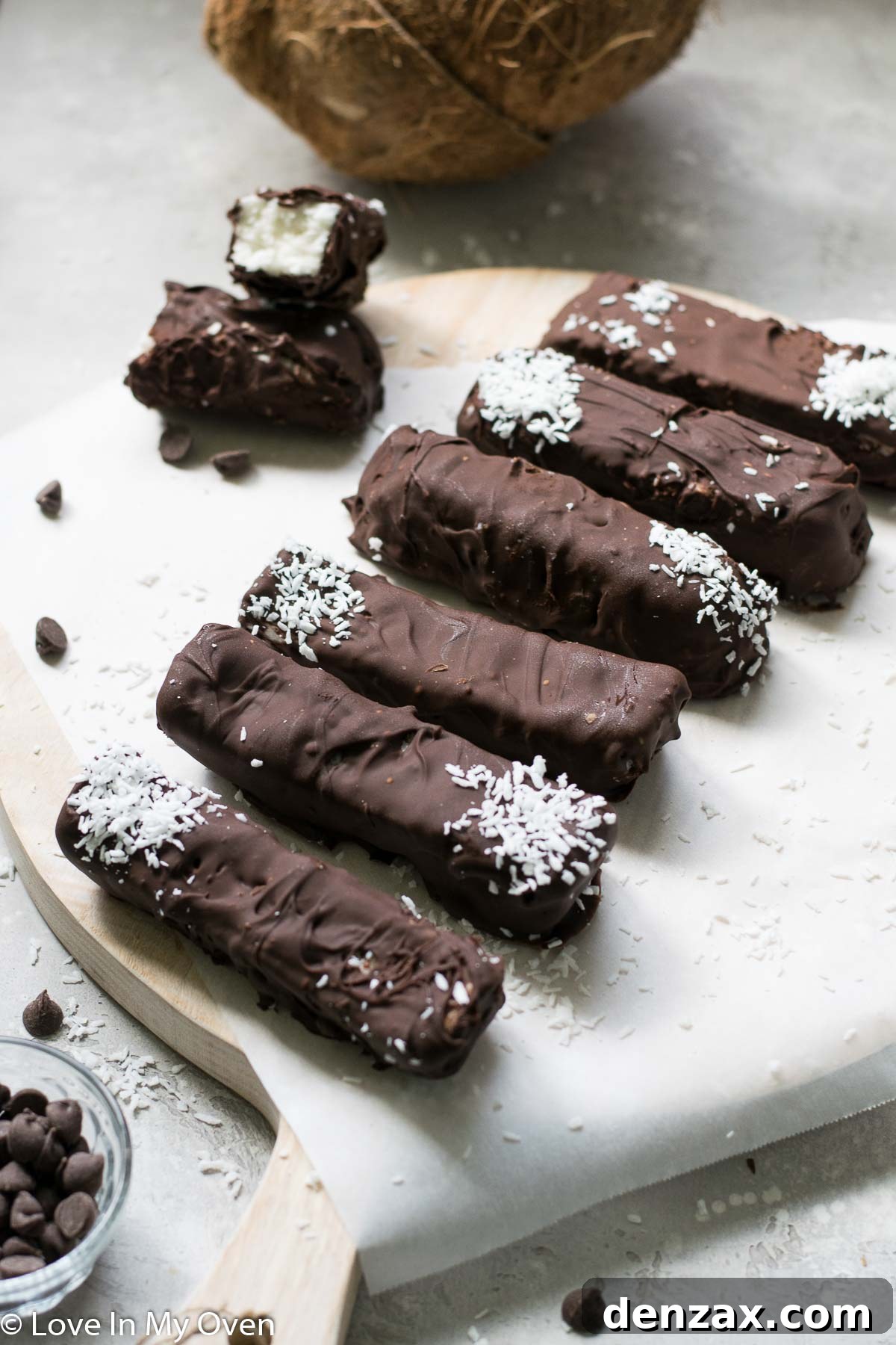 homemade bounty bars