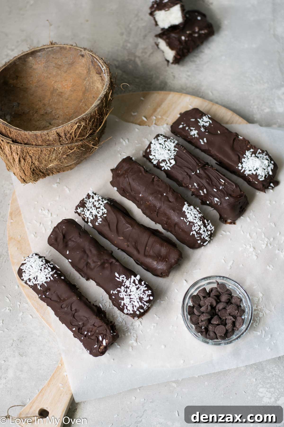 homemade bounty bars