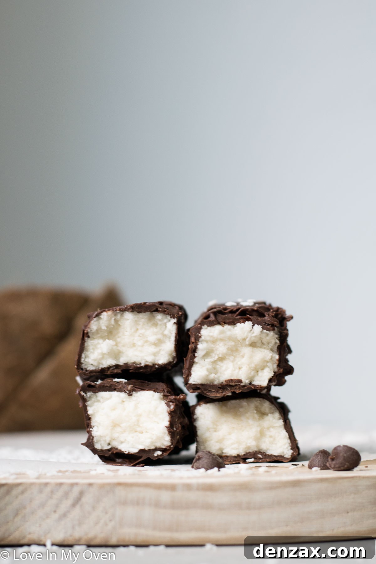 homemade bounty bars