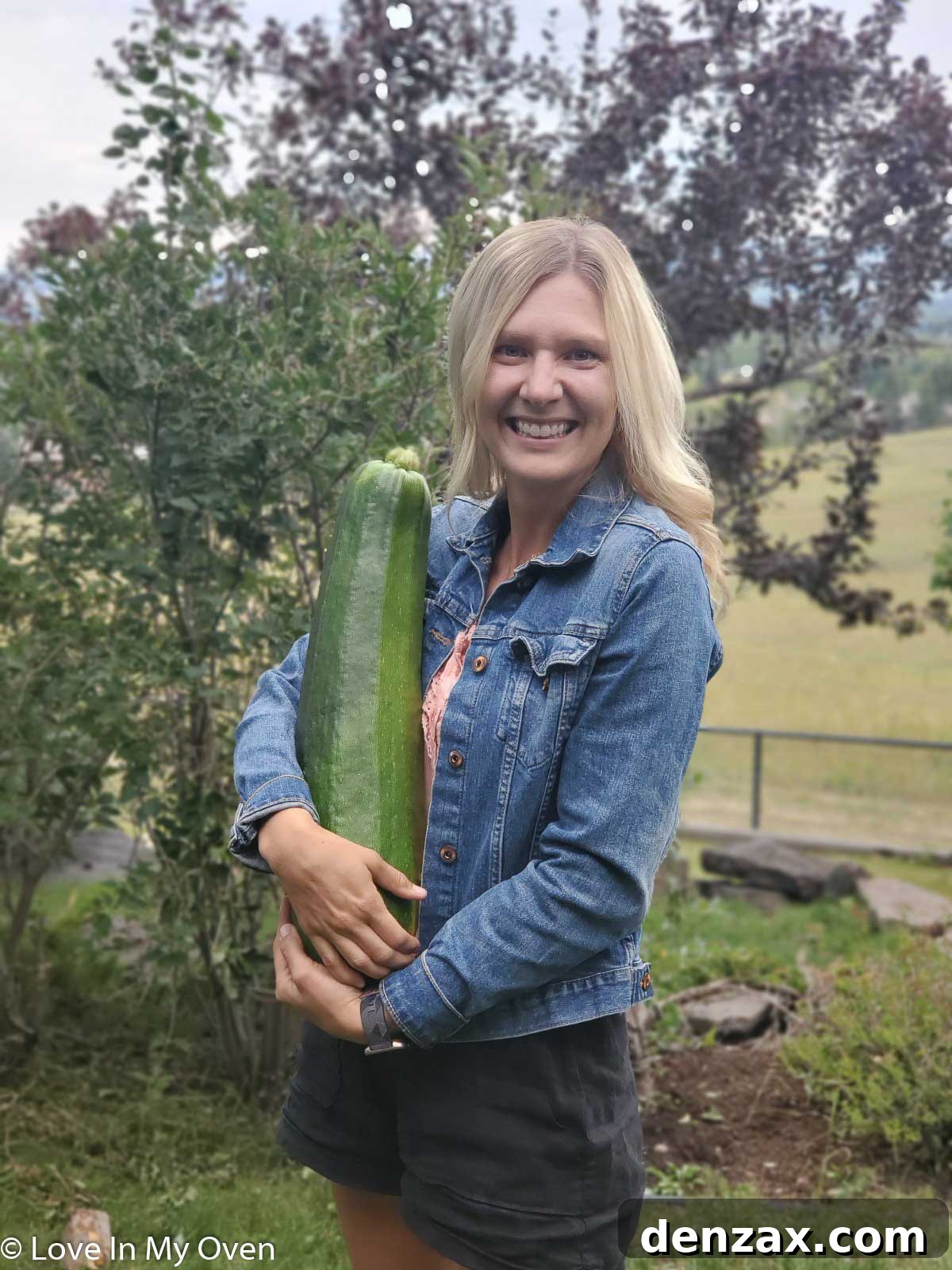Giant Zucchini for Baking