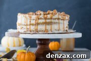 Pumpkin Caramel Cake