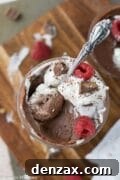 vegan chocolate peanut butter pudding