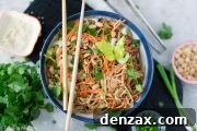 sesame peanut noodle salad