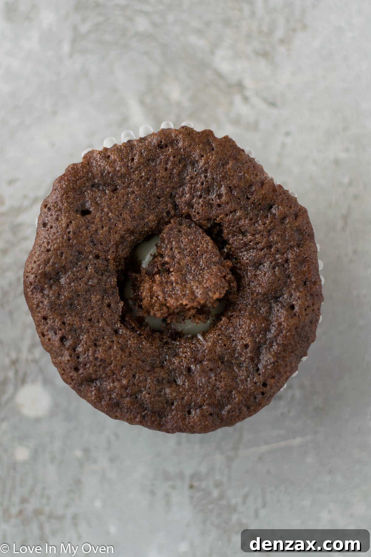 Cupcake with plug replaced