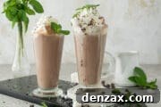 mint hot chocolate
