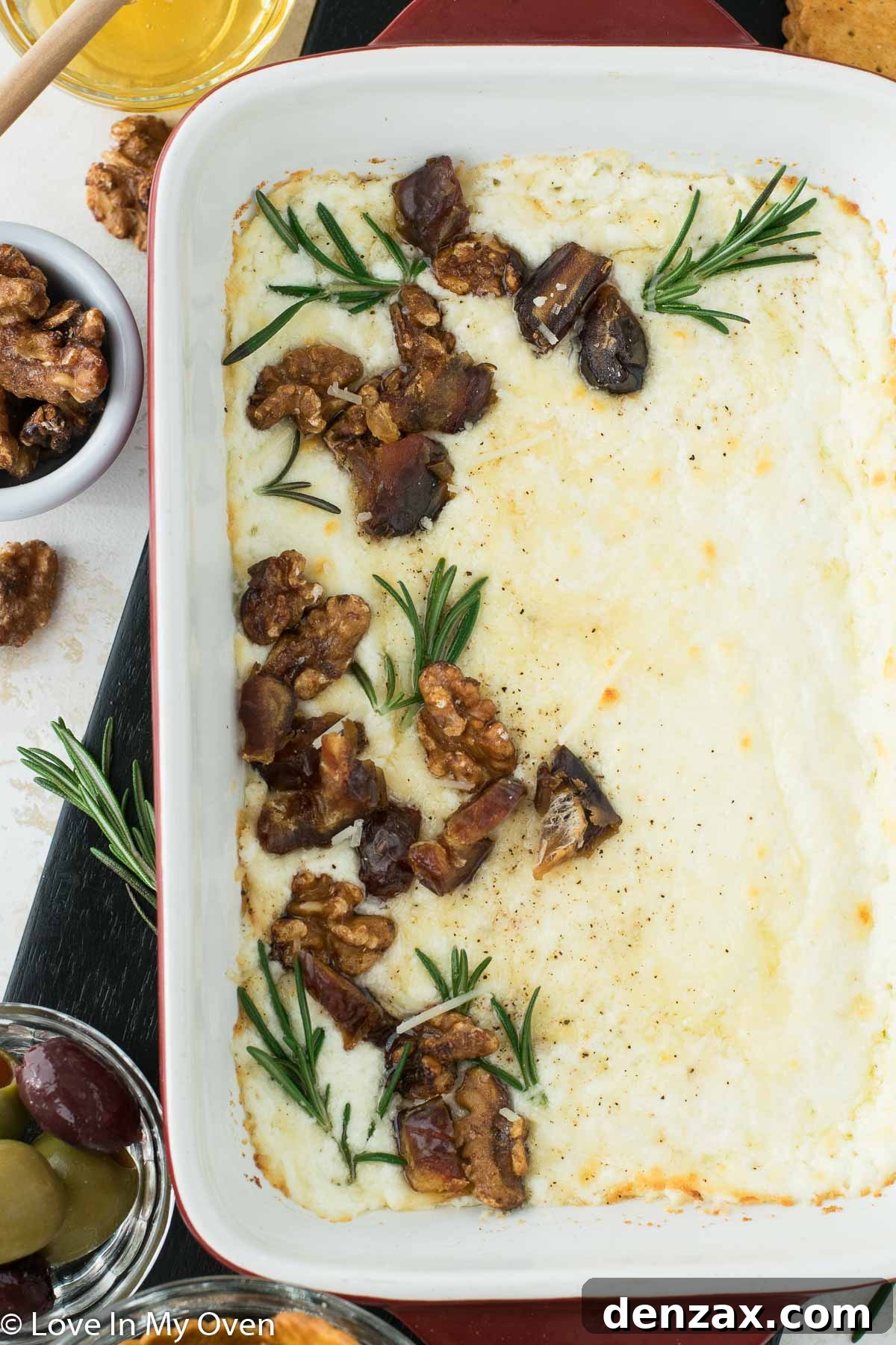 baked goat cheese dip
