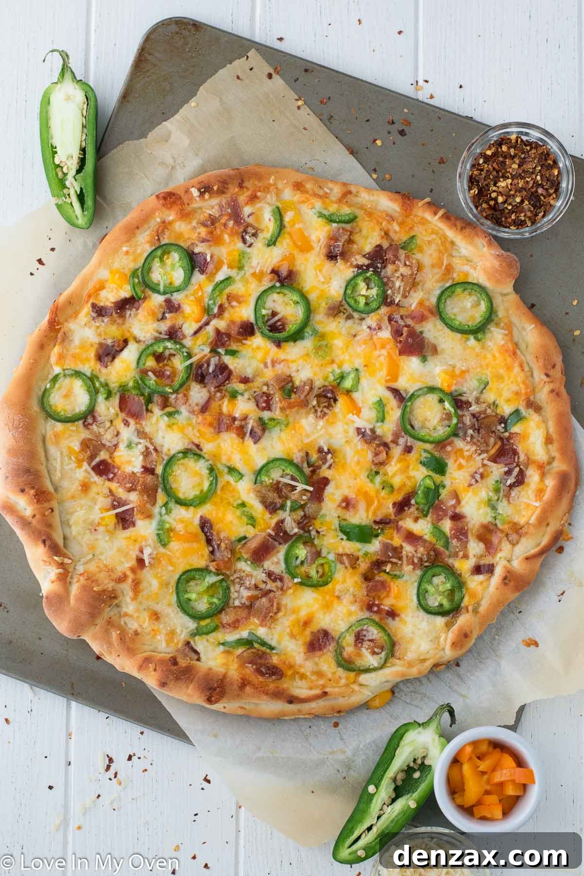 jalapeno popper pizza