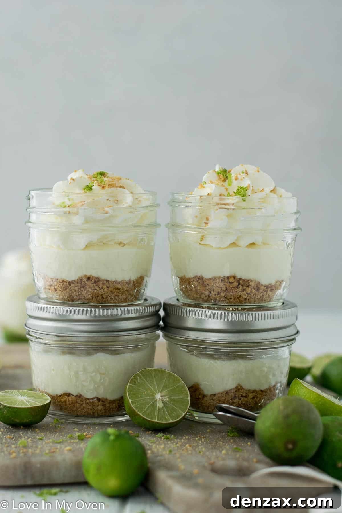 key lime pie in a jar