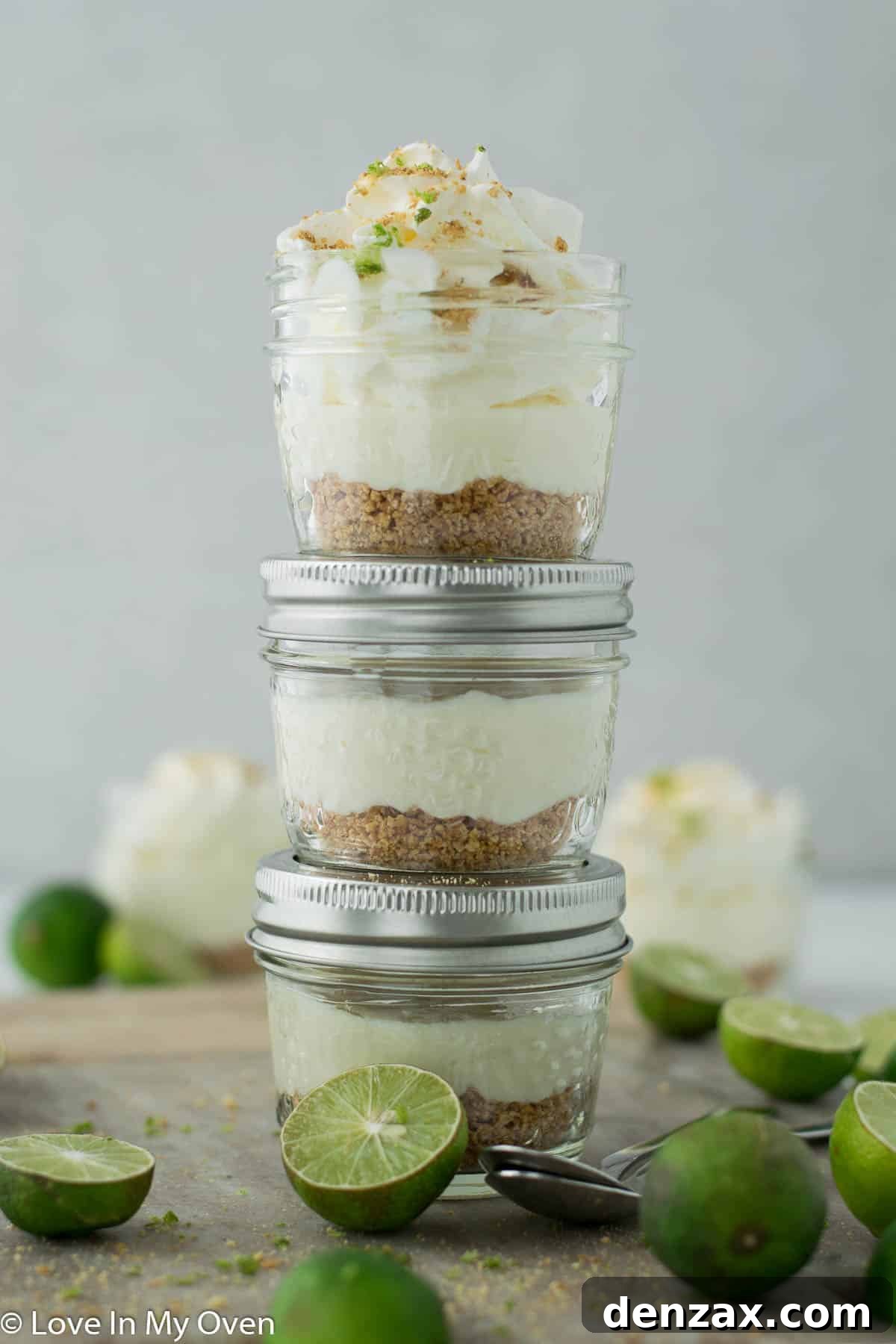 key lime pie in a jar