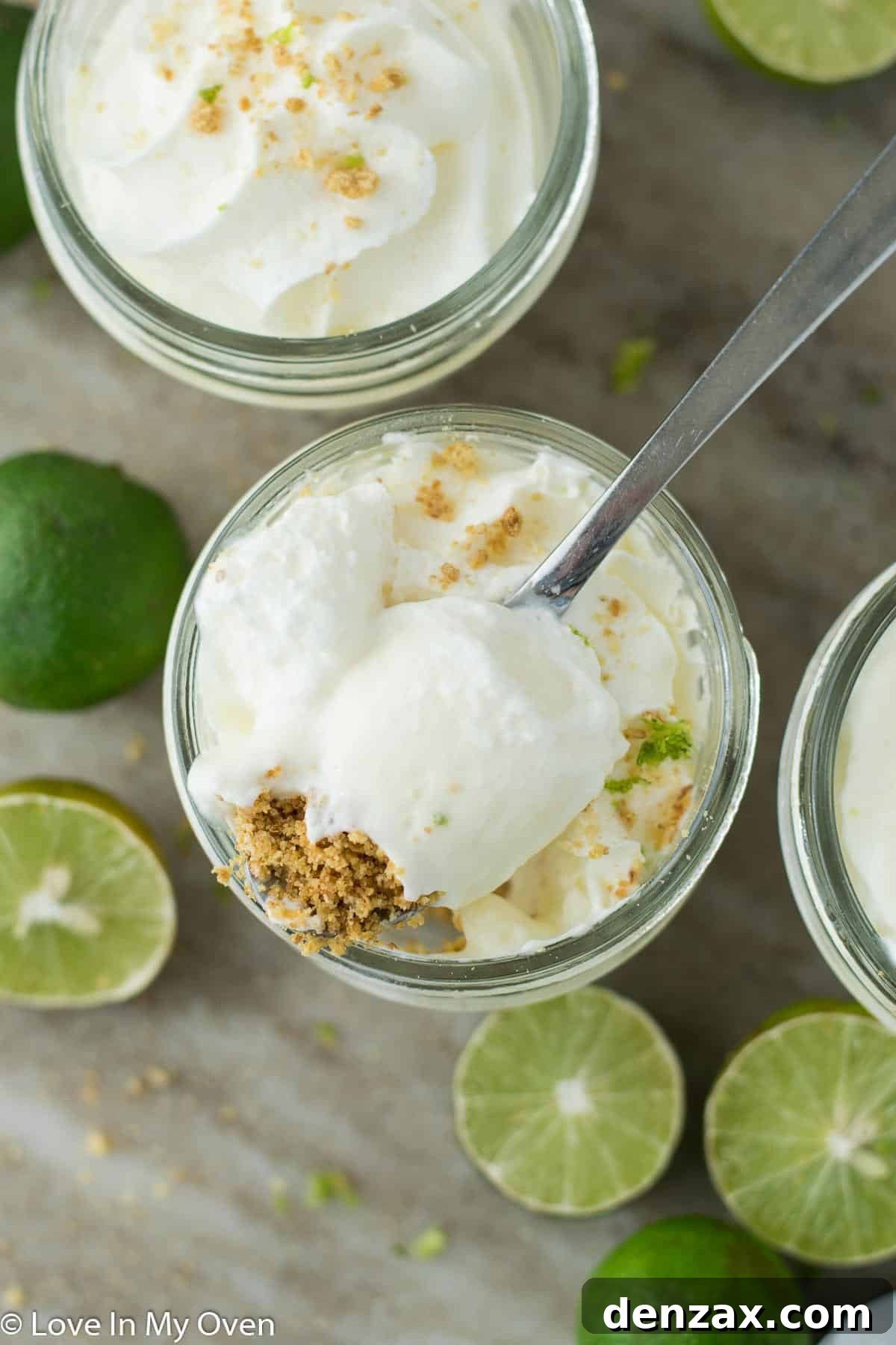 key lime pie in a jar