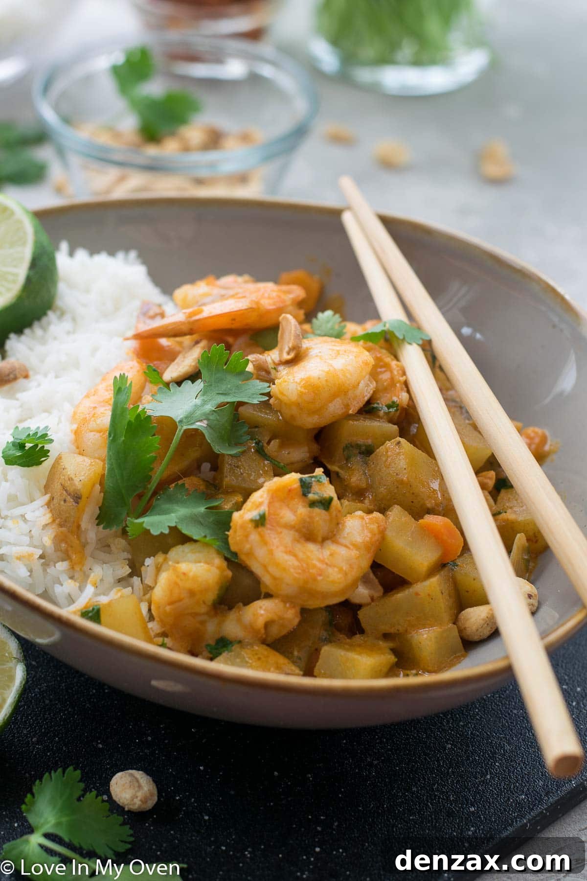 prawn massaman curry