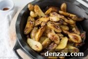 roasted harissa potatoes