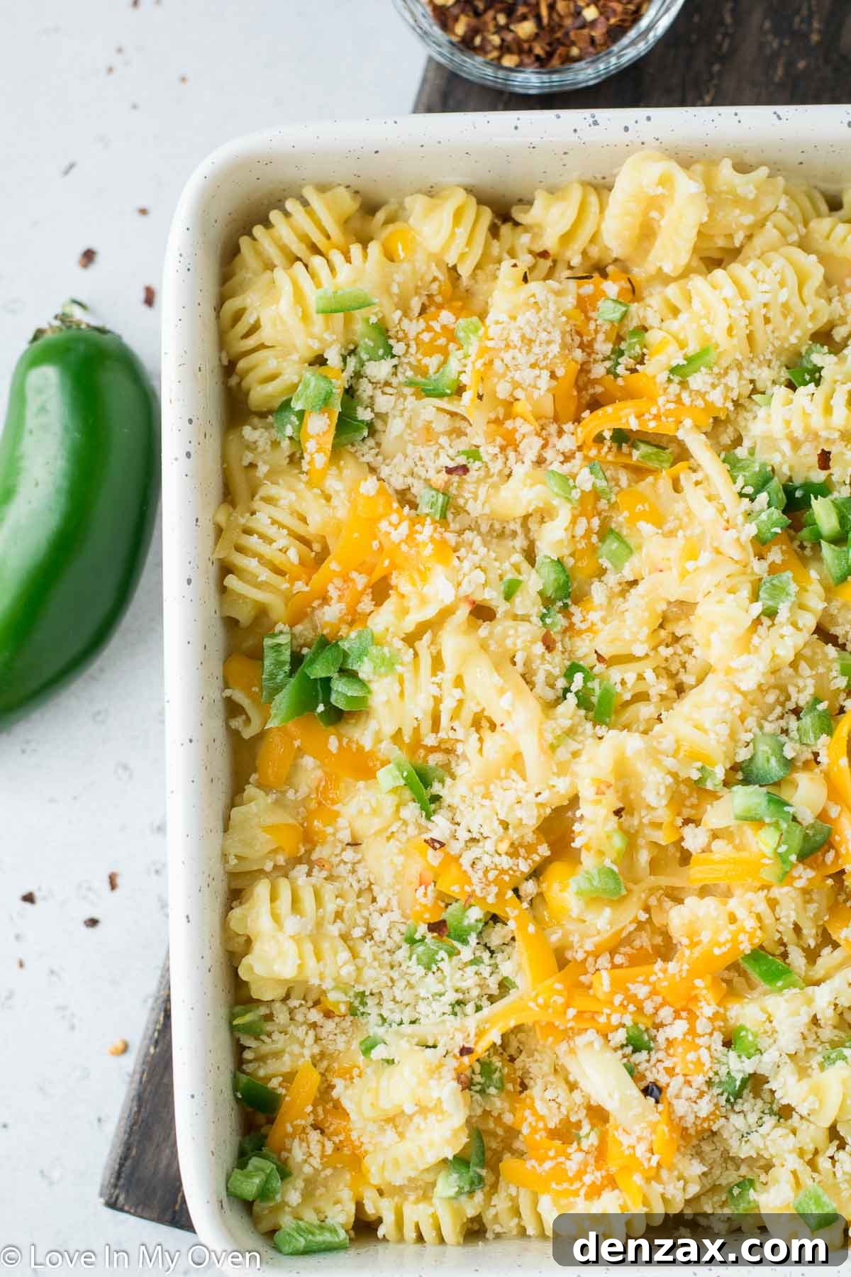 baked jalapeno mac and cheese