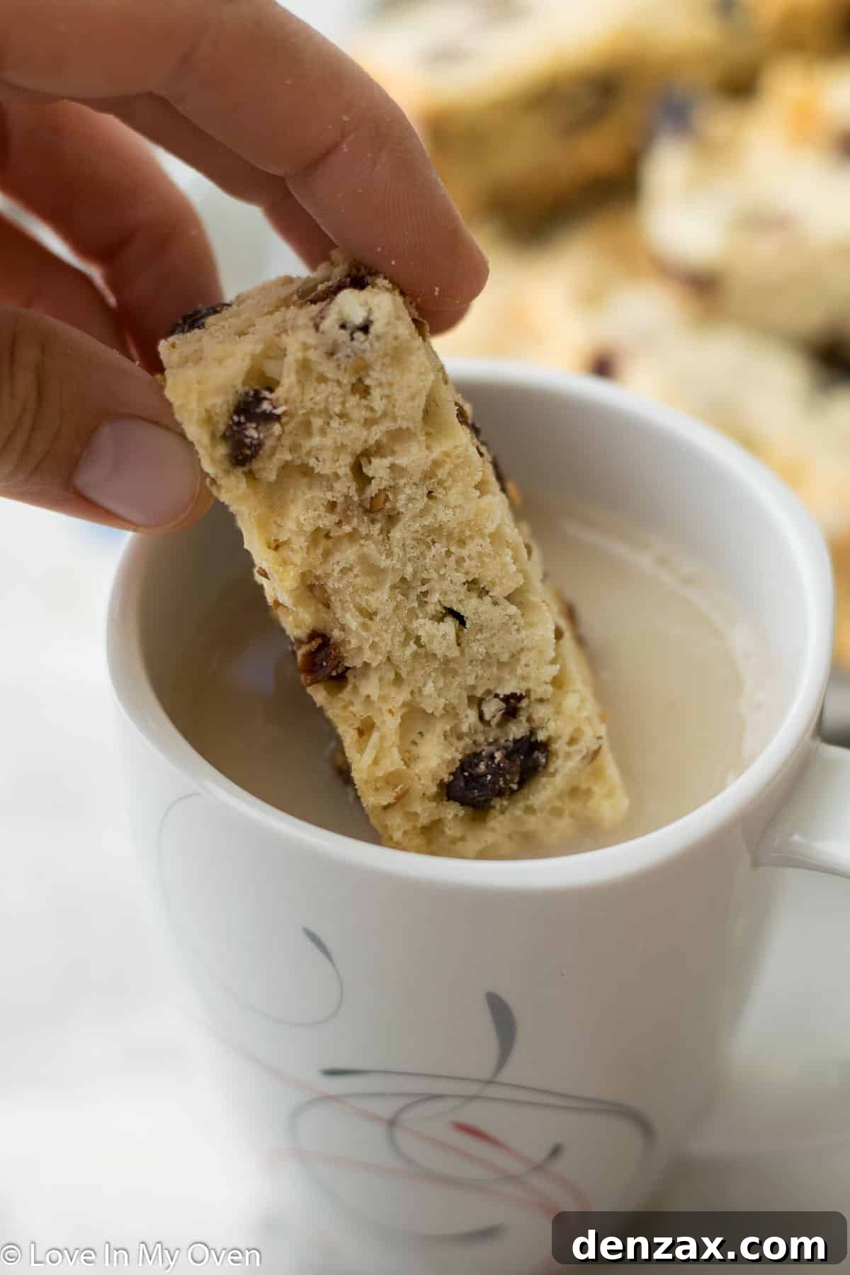 Buttermilk rusks waiting to be dunked