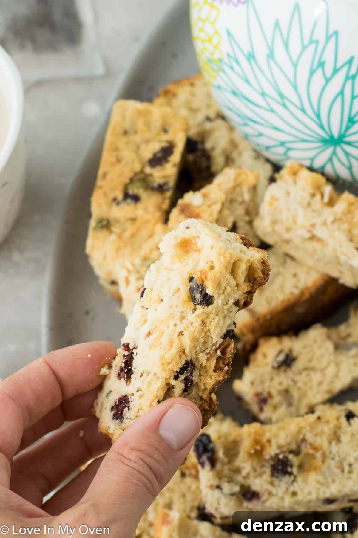 South African buttermilk rusks with coffee