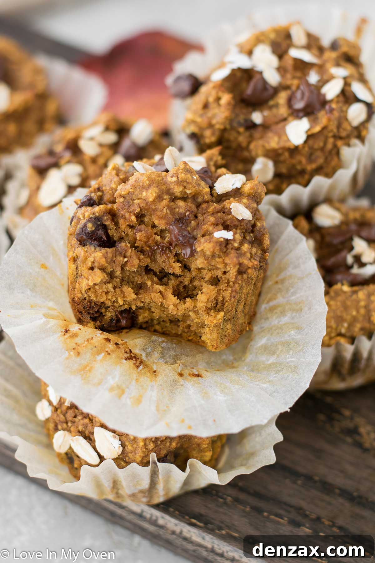 healthy pumpkin blender muffins