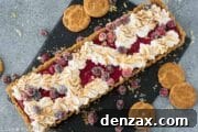 cranberry curd tart