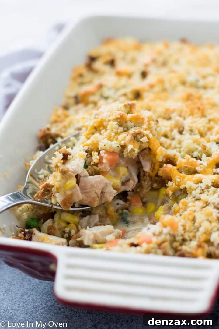 leftover turkey stuffing casserole